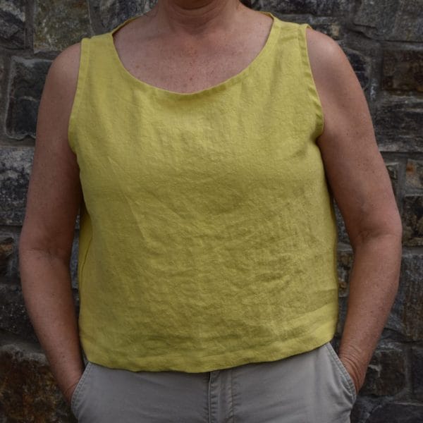 Crop | Side Slit Tank Top PDF Tutorial