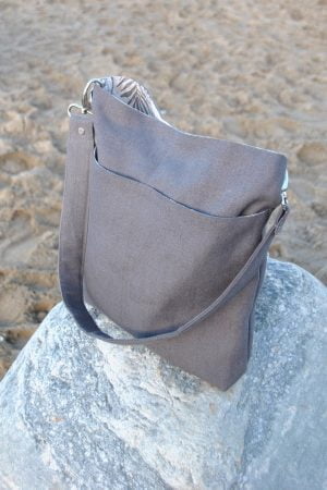 Granite Hobo Tote Bag