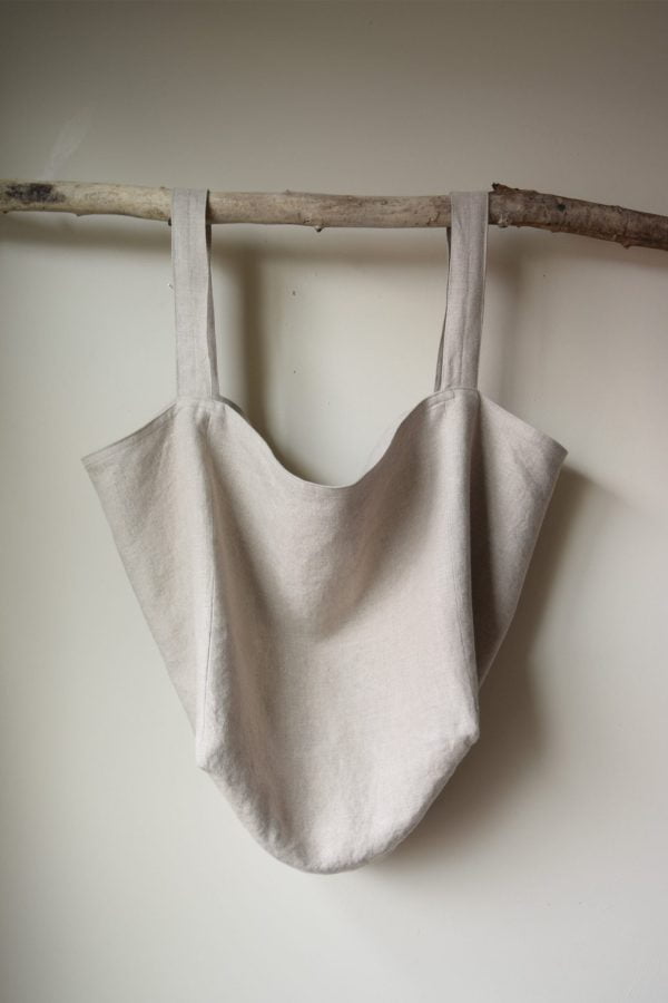 Elsa Linen Tote/Beach Bag