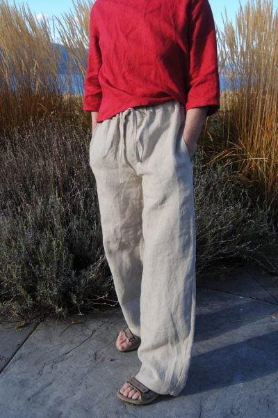 Unisex Linen Drawstring Pant (Price includes Tax/Shipping)
